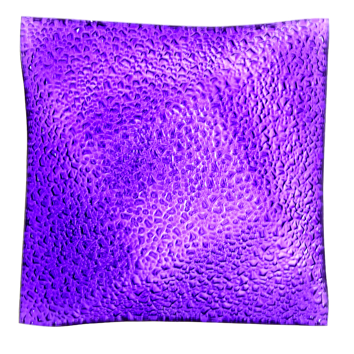 Тарелка 18х18 см, цвет фиолетовый