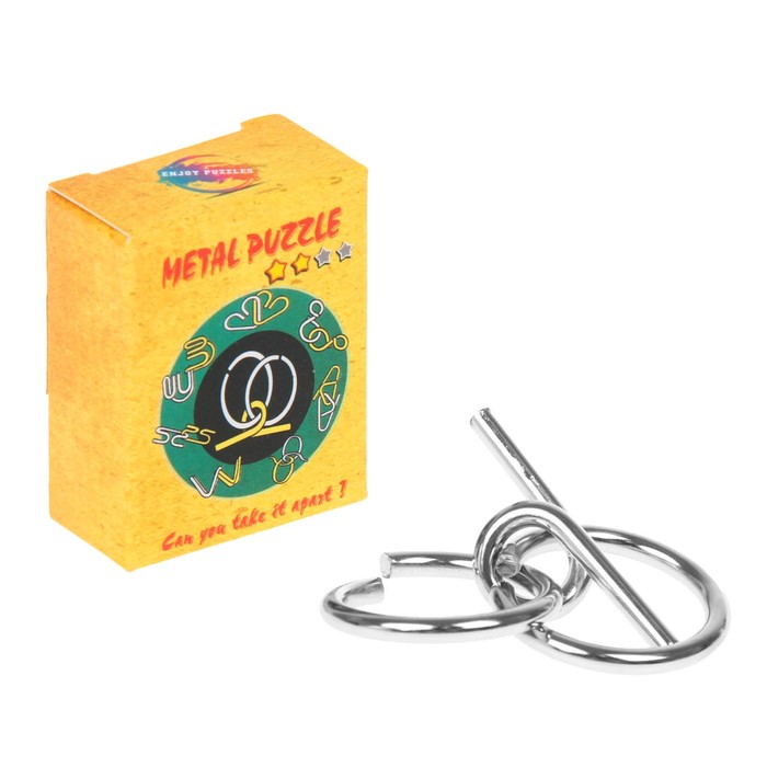 Головоломка "Раздели на части №1", уровень 2, в коробочке