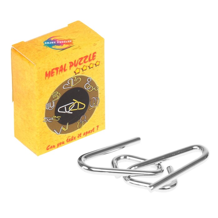 Головоломка "Раздели на части №6", уровень 4, в коробочке