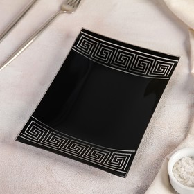 

Блюдо «Версаче», 23,5×17 см, цвет чёрный, подарочная упаковка