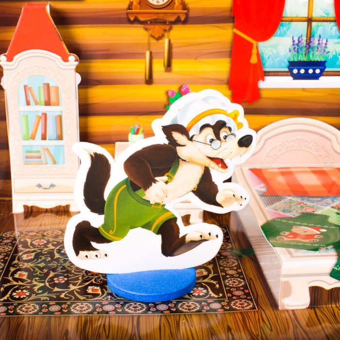 Кукольный театр 3D "Сказка Красная шапочка"