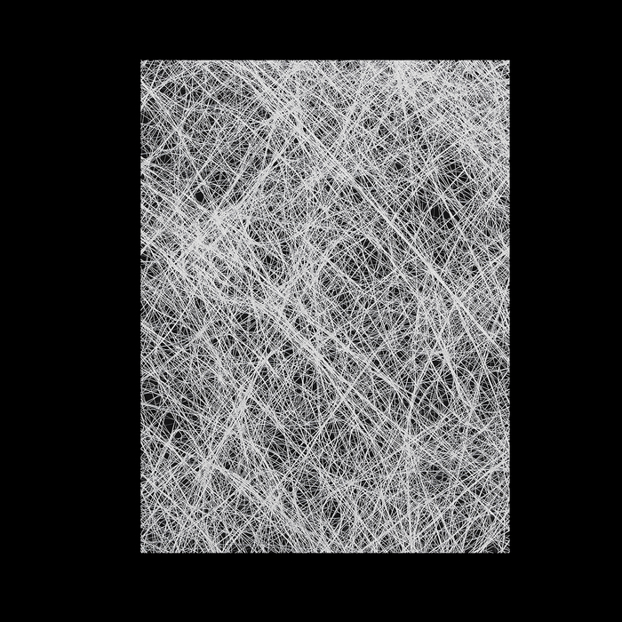 Паутинка для декора ногтей, цвет белый