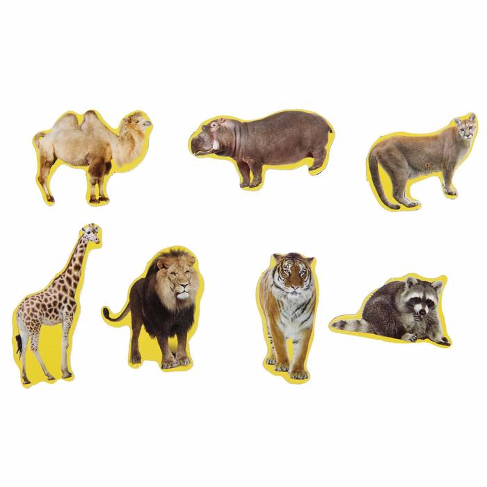 Настольная игра "Побег из зоопарка", с магнитными удочками