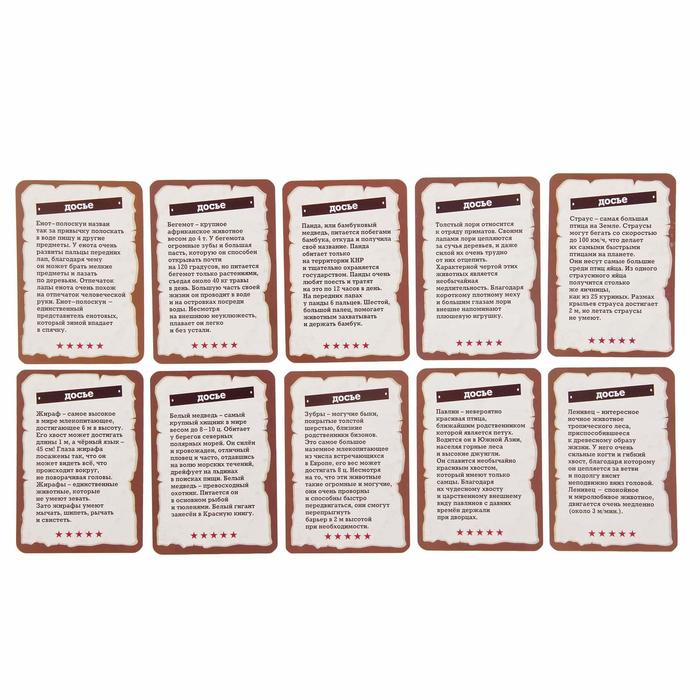 Настольная игра "Побег из зоопарка", с магнитными удочками