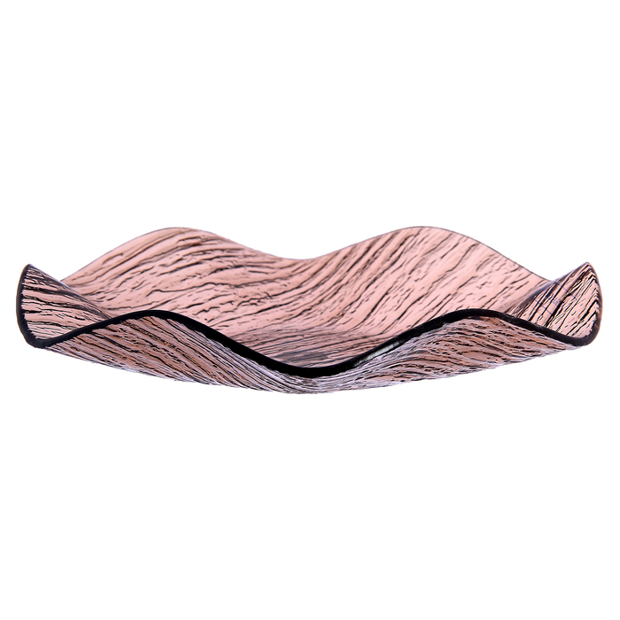 Тарелка 21 см "Медуза", цвет бронзовый