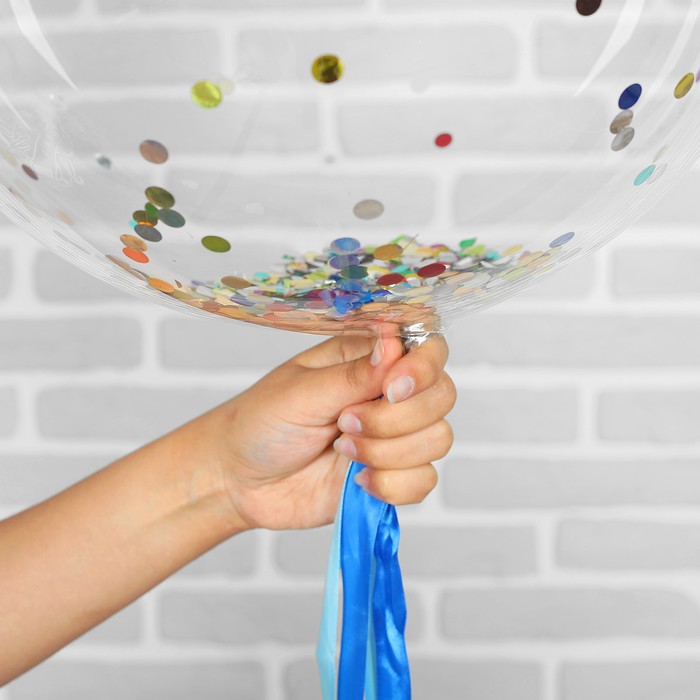 Шар полимерный 32" "Сфера" (+ конфетти)