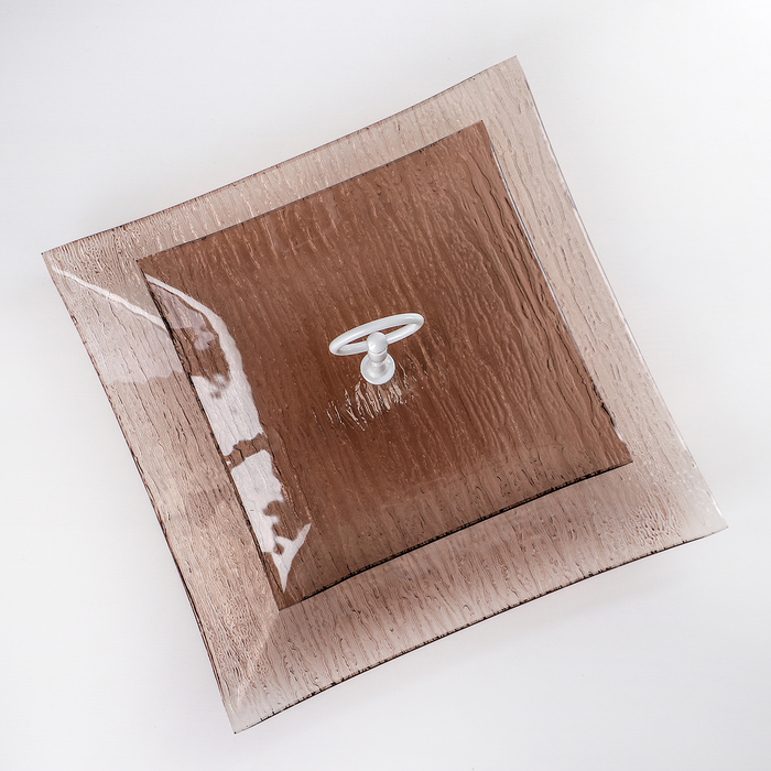 Этажерка 2-ярусная 19,5х29,5 см, цвет бронзовый, подарочная упаковка