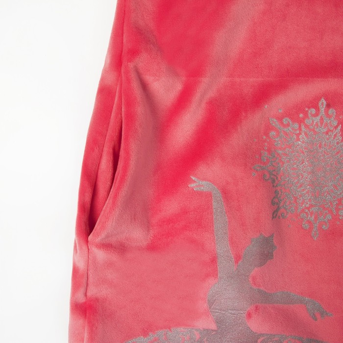 Халат женский на молнии ХВ233 цвет розовый, р-р 50