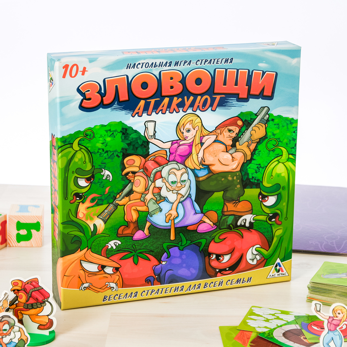 Настольная игра стратегия "Зловощи Атакуют"