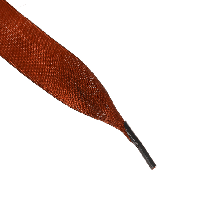 Шнурки атласные 20мм 110см (пара) 74 корич