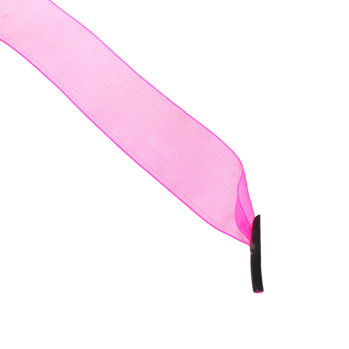 Шнурки капроновые 20мм 110 см (пара) JF14 роз неон