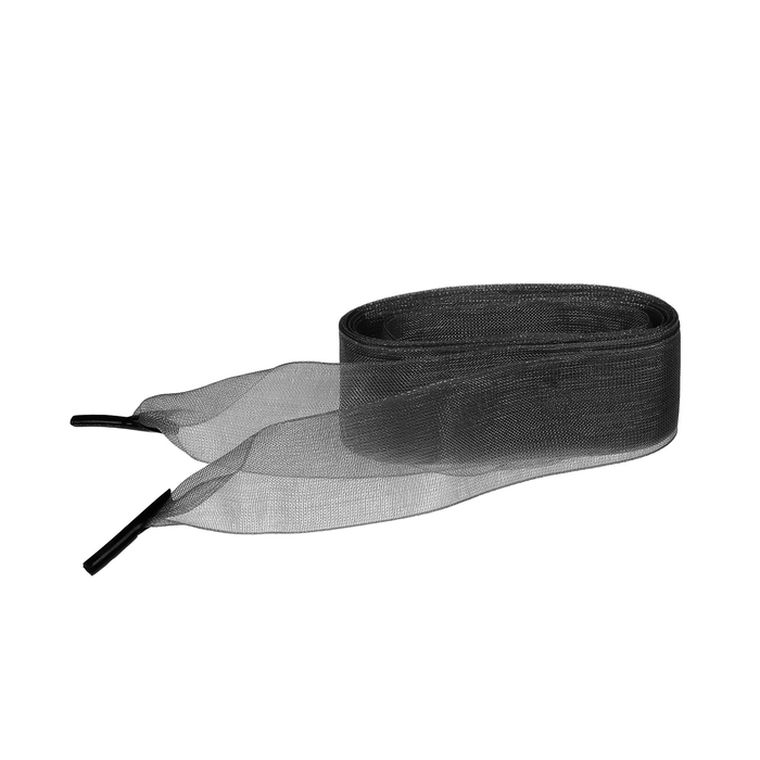 Шнурки капроновые 20мм 110 см (пара) JF39 чёрн