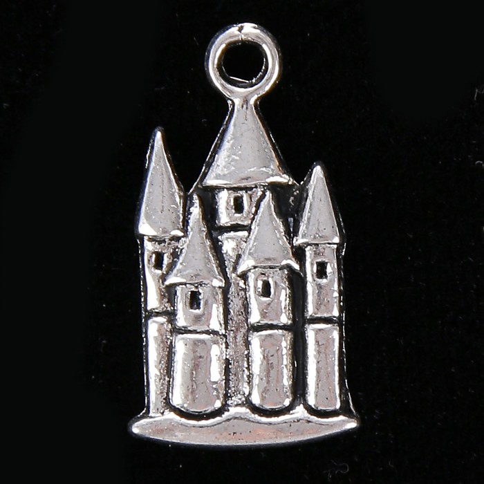 Декор металл для творчества "Замок" (А14161) 2,2х1,2 см