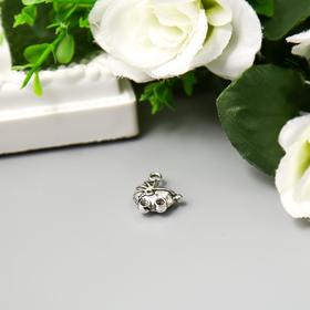 

Декор металл для творчества "Коляска" (А8486) 1,5х1,6 см