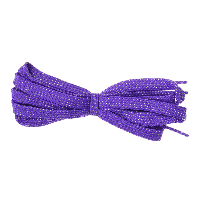Шнурки с плоск сечением 8мм 110см (пара) фиолет