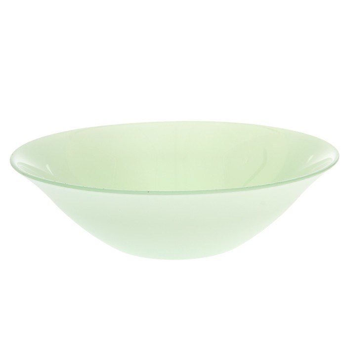 Салатник 23 см "Бохо", цвет зеленый