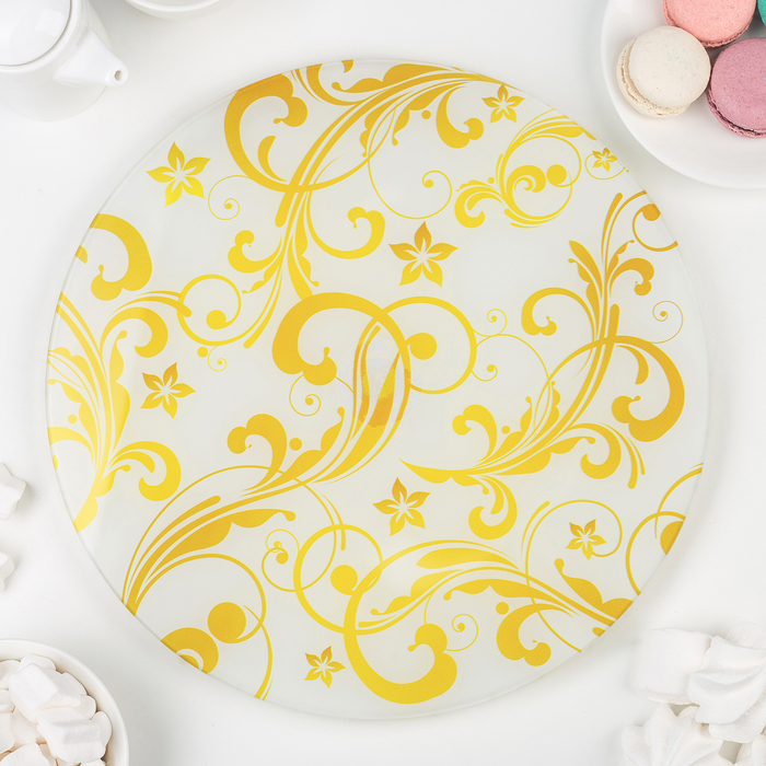 Блюдо вращающееся для торта 30 см "Принцесса", подарочная упаковка