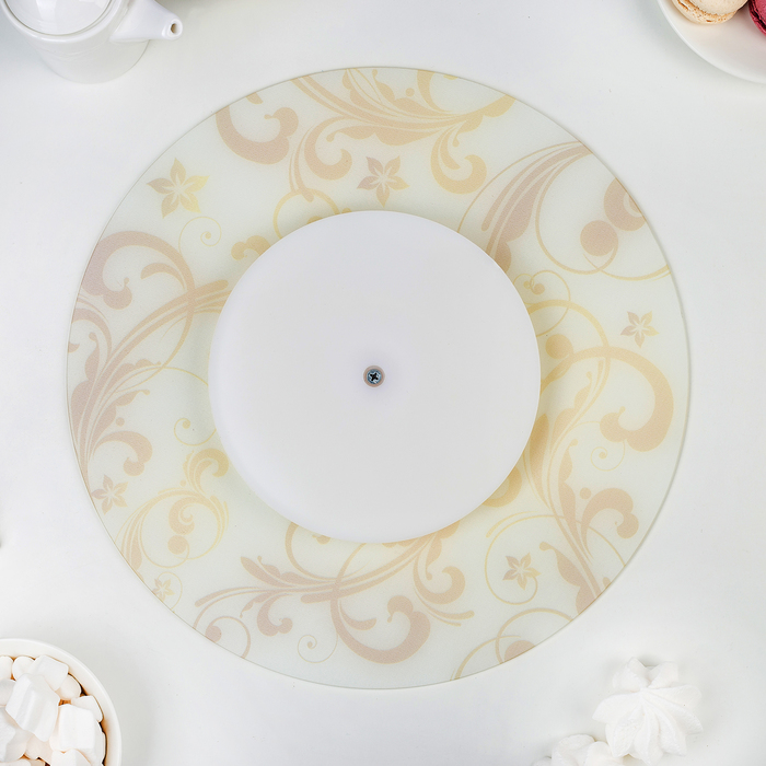 Блюдо вращающееся для торта 30 см "Принцесса", подарочная упаковка