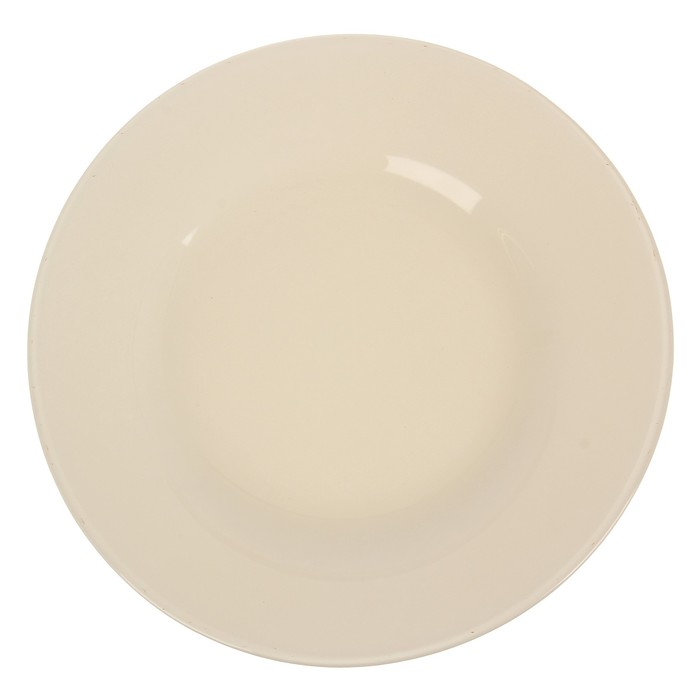 Тарелка 26 см "Бохо", цвет бежевый