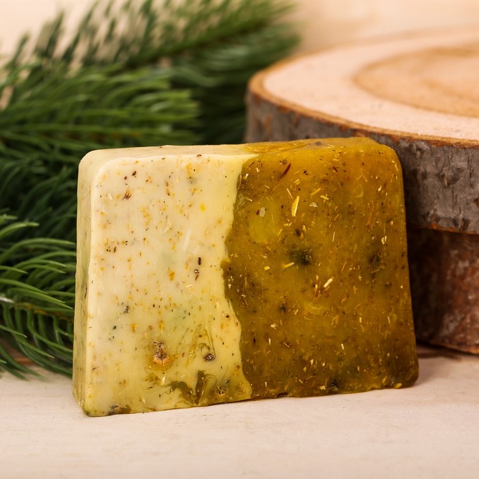 Набор "Добрый пар": 3 косметических мыла ручной работы