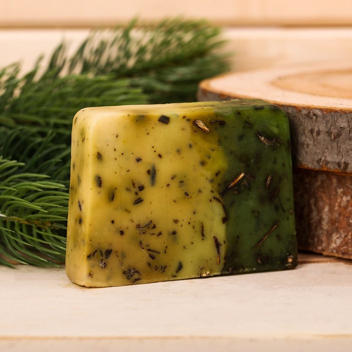 Набор "Бодрый дух": 3 косметических мыла ручной работы