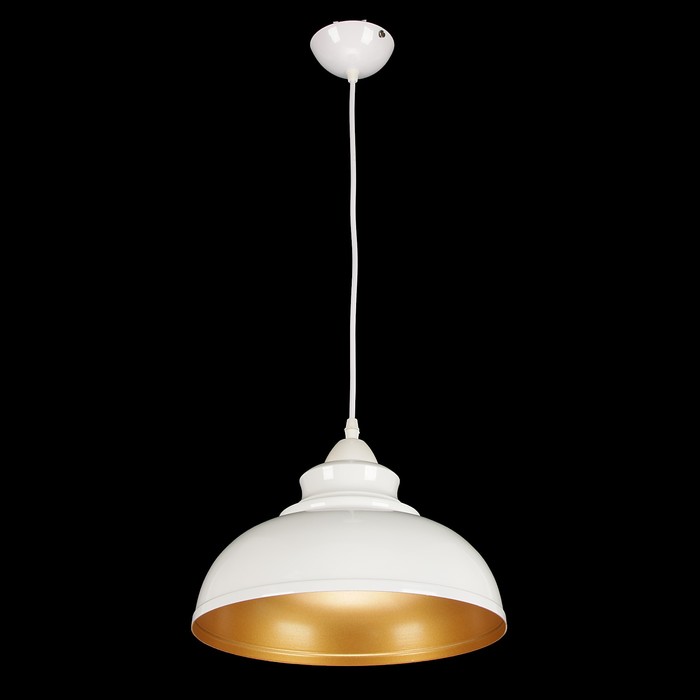 Подвес PNL.002.300.04 "Донна" 1x60W E27 белый/золото 20х30х100 см