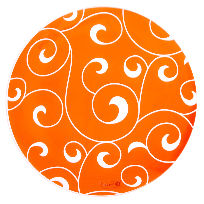 Блюдо 30 см "Марокко", цвет оранжевый