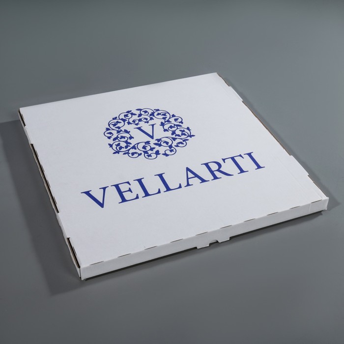 Блюдо 30 см "Марокко", с лопаткой, цвет оранжевый, подарочная упаковка