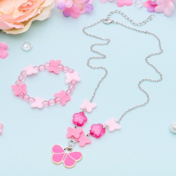 Набор детский "Выбражулька" 2 предмета: кулон, браслет