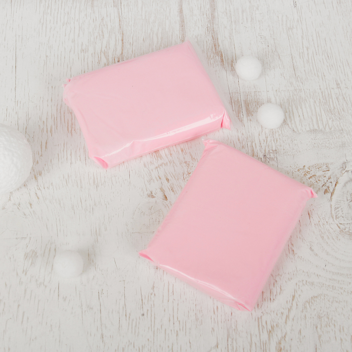 Набор для создания слепка ручки, ножки малыша "Family", 100 гр, цвет массы розовый