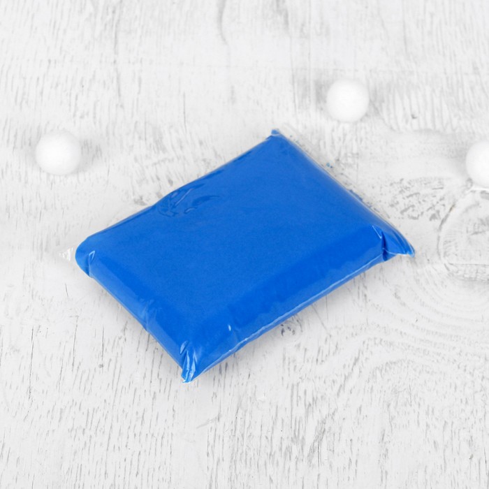 Набор для создания слепка ручки, ножки малыша "Family", 50 гр, цвет массы голубой