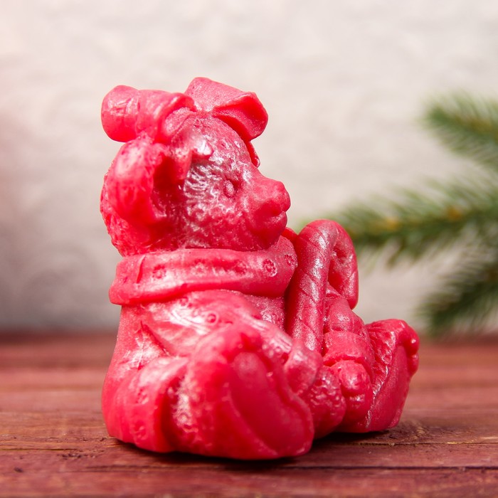 Мыло фигурное "Мятный мишка" 130 г, микс