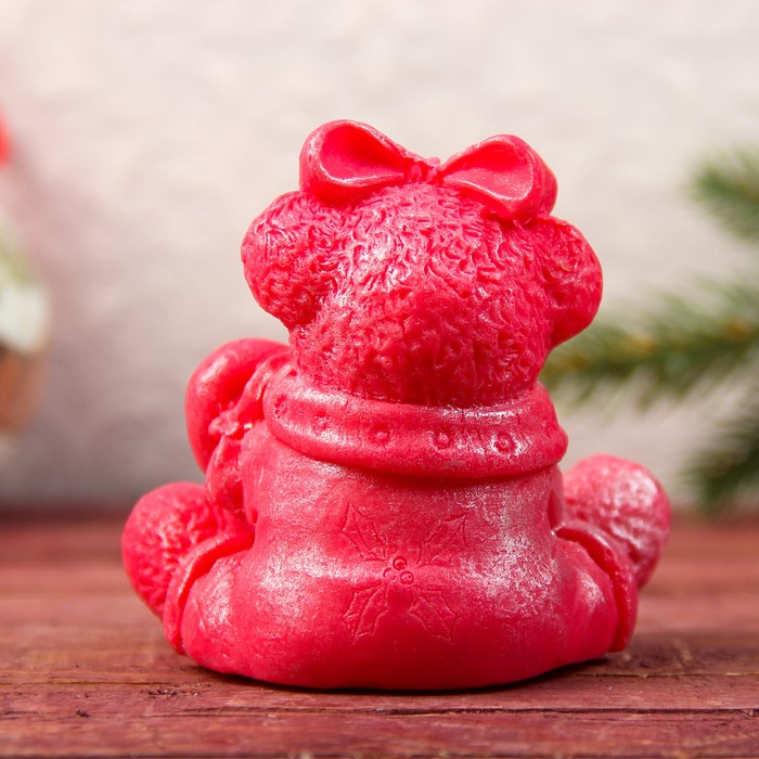 Мыло фигурное "Мятный мишка" 130 г, микс