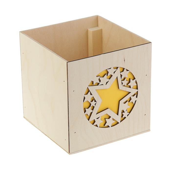 Флористическое кашпо "Звезда" 15 х 15 х 15 см