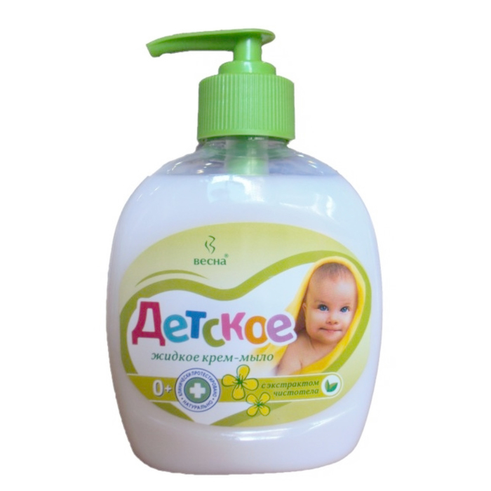 Мыло-крем жидкое Детское с экстрактом чистотела, 280г