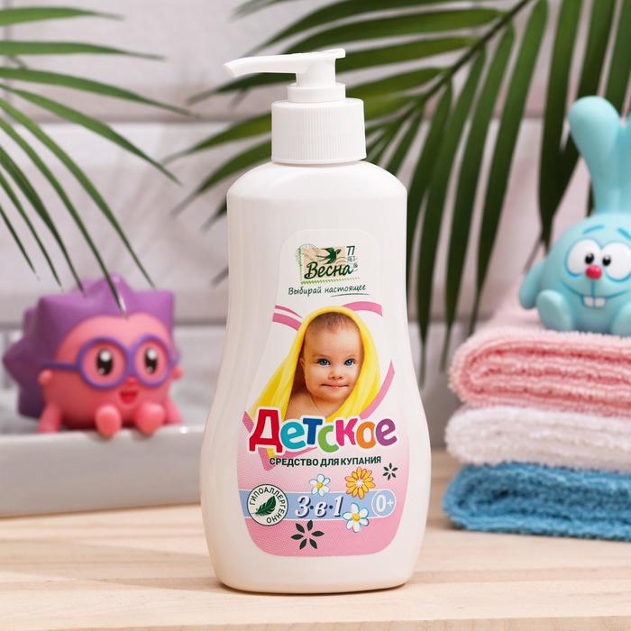Средство для купания Детское 3в1, 280г