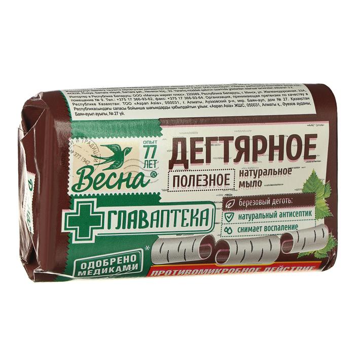 Мыло "Весна" Дегтярное, 90г