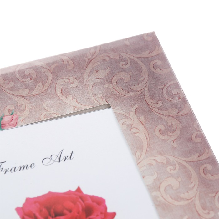 Фоторамка стекло 10х15 см "Пышные пионы" 22х17 см