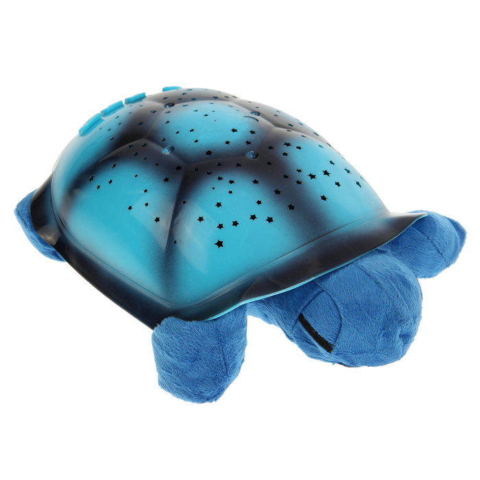 Детский ночник-проектор LuazON 001, USB, 3 цвета, музыка, синяя