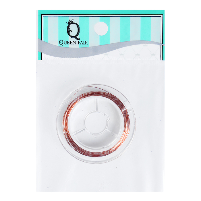 Проволока для ногтей, 0,3см, 10м, цвет бронзовый