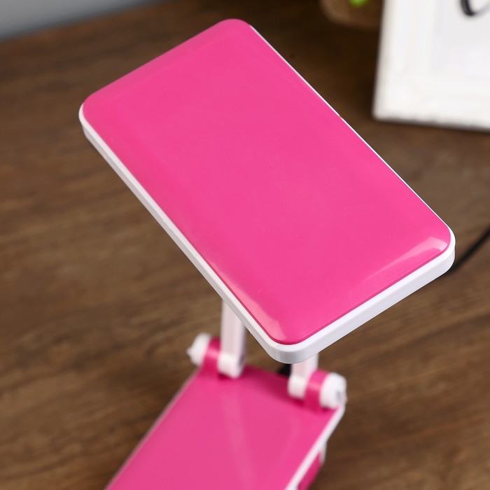 Лампа настольная складная LED "Трансформер", зелёная