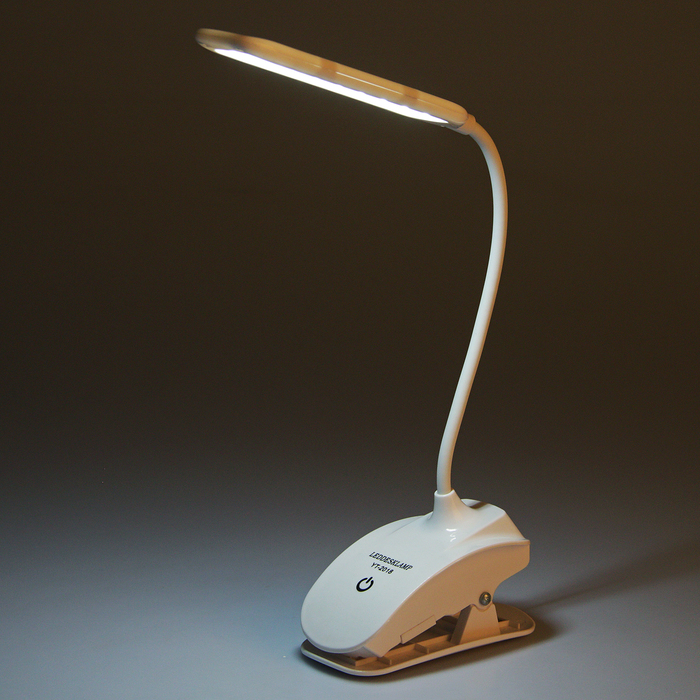 Лампа настольная от солнечной батареи сенсор 3Вт USB "Экология" 44,5х13х6 см