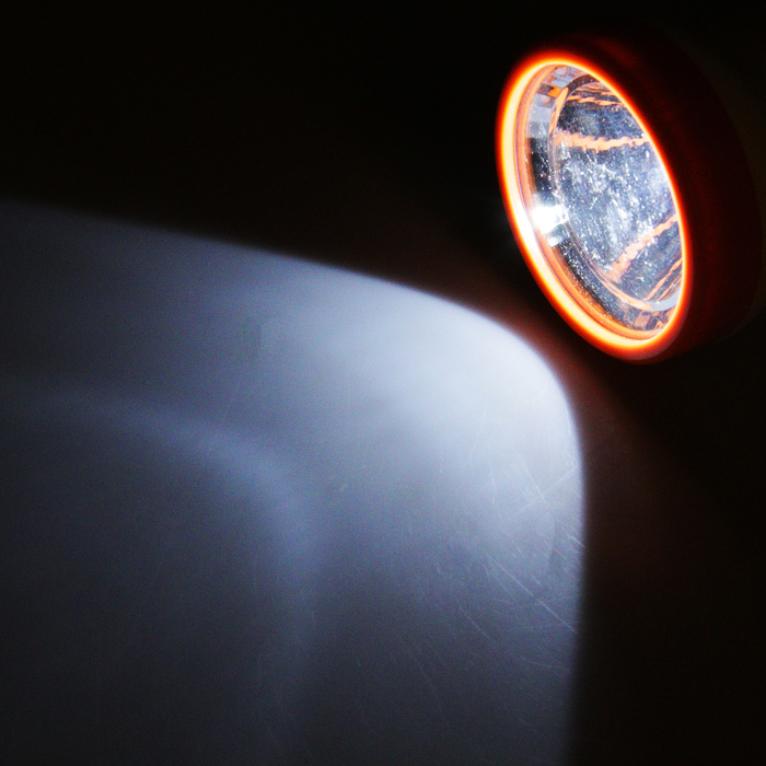 Фонарик подвесной, 2 режима, 3 АА, микс, 14х6.5х4 см