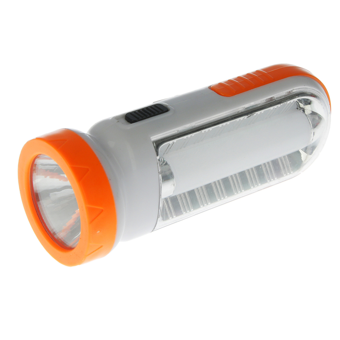 Фонарик подвесной, 2 режима, 3 АА, микс, 14х5.5 см