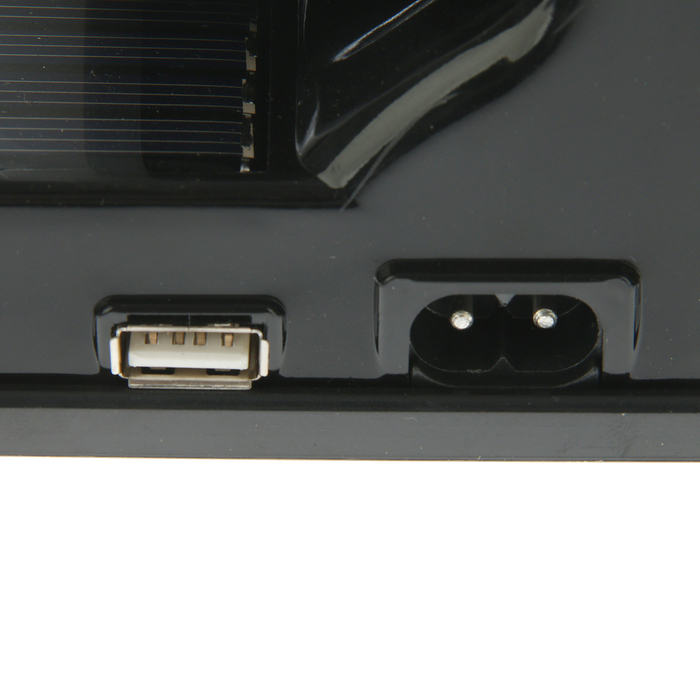 Фонарик 220 В, солнечная батарея, микс, 10х10х13.5 см