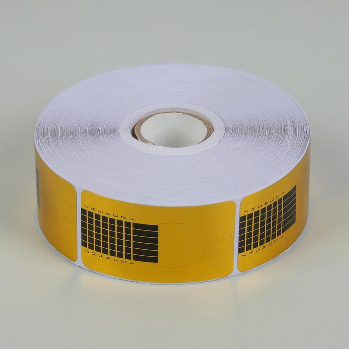 Формы для наращивания ногтей, узкие в рулоне, 500шт