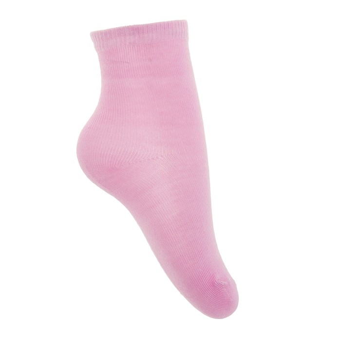 Носки детские, цвет розовый, размер 12-14