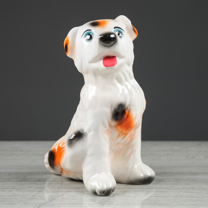 Копилка "Тузик" глянец  микс