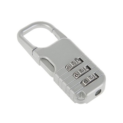 Замок навесной кодовый, Type 21, серый