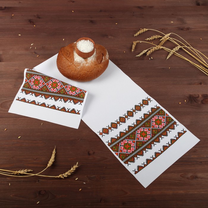 Рушник с орнаментом "Ромбы 2", 100 х 24 см